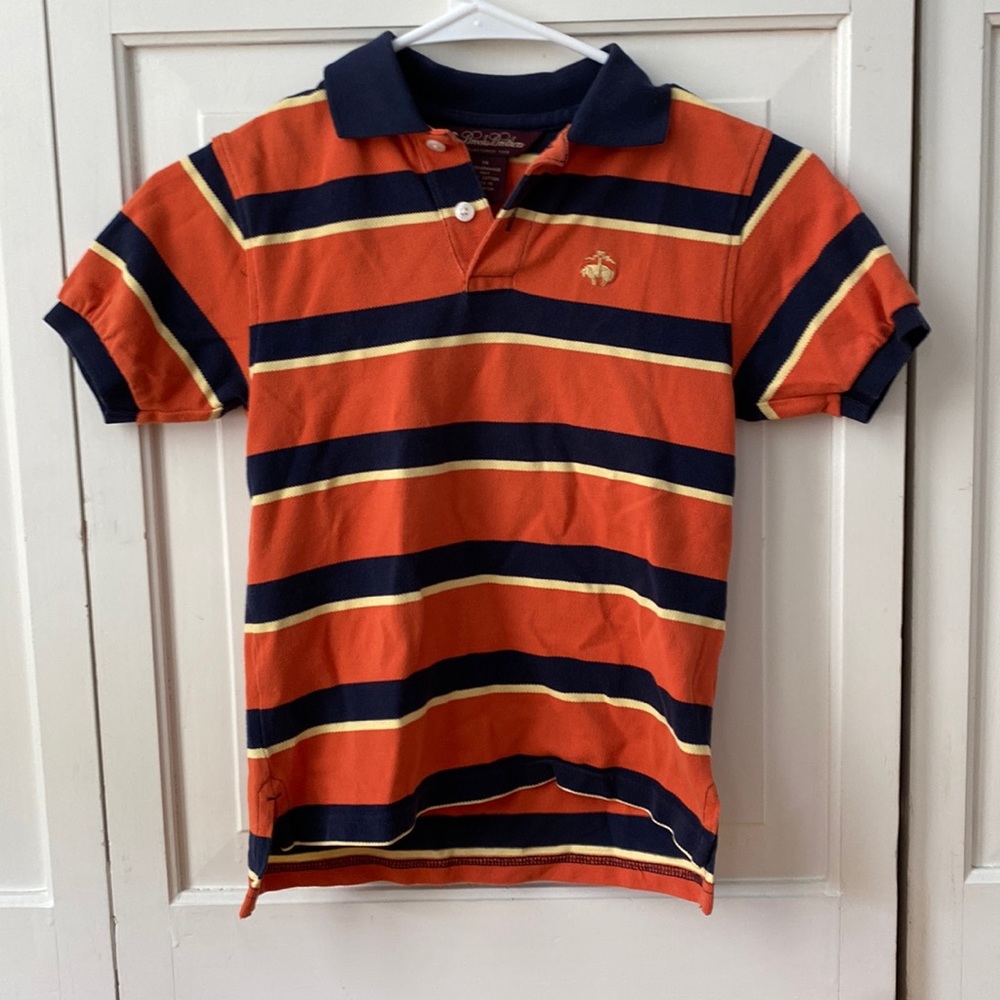Brooks brothers boys short sleeve polo top